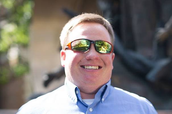 smiling male seminary student