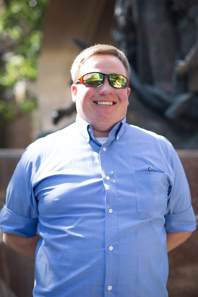 smiling male seminary student